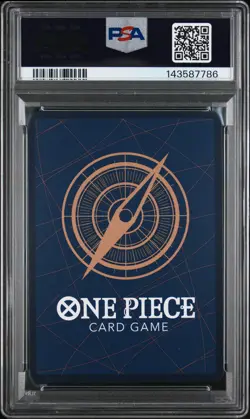 2025 ONE PIECE OP11-A FIST OF DIVINE SPEED ALTERNATE ART #080 GEAR TWO PSA 10 - Image 2