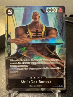 One Piece TCG OP14 Mr. 1 (Daz Bonez) Alt Art OP14-090 - Image 1