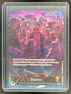 2024 One Piece Emperors in the New World Shanks Leader #OP09-001 - Image 1