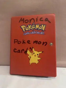 Lot Of 74 Vintage Pokemon Cards 1995 Very Good To Excellent Condition With Book - Image 1