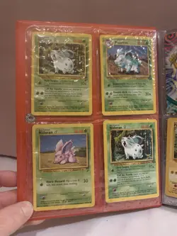 Lot Of 74 Vintage Pokemon Cards 1995 Very Good To Excellent Condition With Book - Image 2