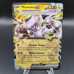 Mewtwo EX 058/182 Pokemon Card - SV04: Paradox Rift - NM - Image 1