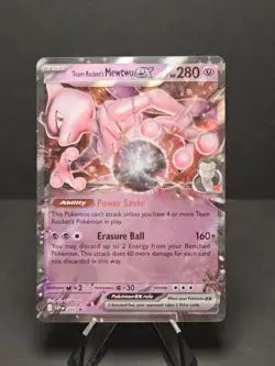 Team Rocket's Mewtwo ex Promo SV: Scarlet & Violet DRI Promo Card 205 NM - Image 1