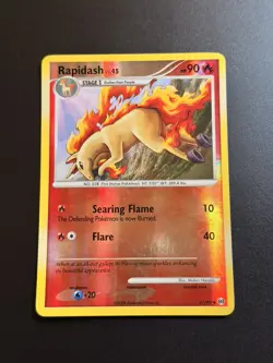 Pokemon Card - Rapidash Arceus 47/99 Reverse Holo LP - Image 1