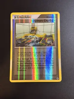 Sunyshore City Gym Reverse Holo 94/111 Rising Rivals Pokemon Card - Image 1