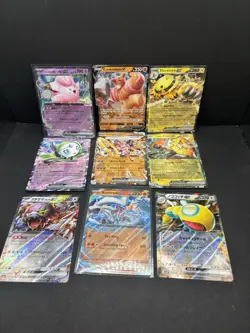 Pokemon EX Holo Card Lot 9 Cards - Image 1
