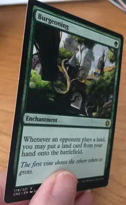 Burgeoning Conspiracy Take the Crown magic the gathering mtg cards 178/221 LP - Image 4