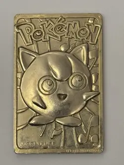1999 Burger King Jigglypuff & Togepi Gold-Plated Trading Card Nintendo Pokemon - Image 5