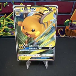 Raichu GX SM213 Promo SM Promos Pokemon Card - Image 1