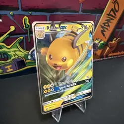 Raichu GX SM213 Promo SM Promos Pokemon Card - Image 2