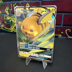 Raichu GX SM213 Promo SM Promos Pokemon Card - Image 3