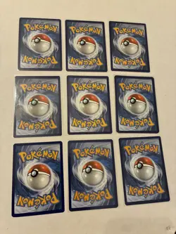 Lot Of 9 Growlithe and Arcanine Pokemon Cards - Image 4