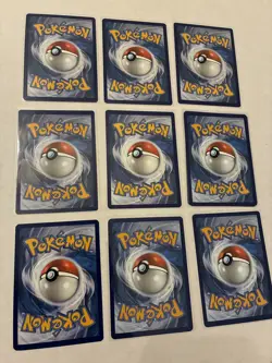 Lot Of 9 Growlithe and Arcanine Pokemon Cards - Image 5