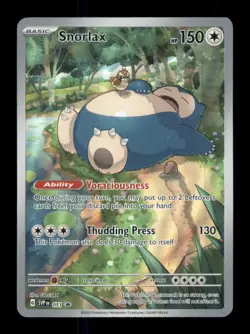 Snorlax Promo Holofoil SV: Scarlet & Violet Promo Cards 051 NM - Image 1