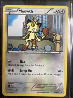 Meowth BW35 Black White Promos Regular Card - Image 1