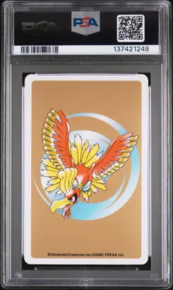 2000 POKEMON GOLD VERSION PLAYING CARDS JOKER #025B PIKACHU PSA 10 - Image 2
