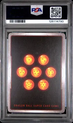 2025 DRAGON BALL SUPER CARD GAME FUSION WORLD MANGA BOOSTER 01 VEGETA PSA 10 - Image 2