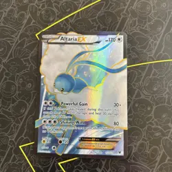 Pokemon TCG Altaria-EX Fates Collide Holo Card 123/124 Full Art Ultra Rare - Image 1