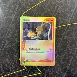 Torchic 77/97 Reverse Holo EX Dragon 2003 Pokemon Card Vintage EX Era NM - Image 1