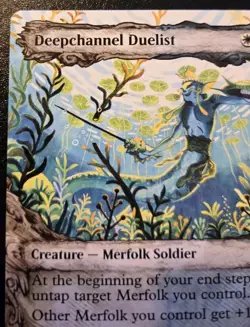 Deepchannel Duelist (Showcase) 0333 Uncommon Lorwyn Eclipsed Magic The Gathering - Image 2