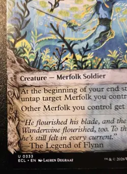 Deepchannel Duelist (Showcase) 0333 Uncommon Lorwyn Eclipsed Magic The Gathering - Image 4