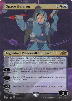 Space Beleren (Borderless) Galaxy Foil Unfinity Foil - Image 1