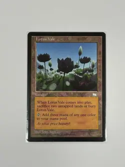 Lotus Vale - MTG - Weatherlight Rare - Magic: The Gathering LP - Image 1