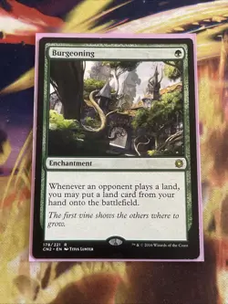 Magic the Gathering MTG Burgeoning (178) Conspiracy Take the Crown LP - Image 1