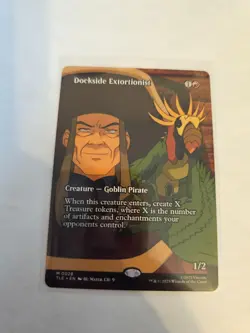 Dockside Extortionist Borderless MTG Avatar: TLA Eternal-Legal Nm/M - Image 1