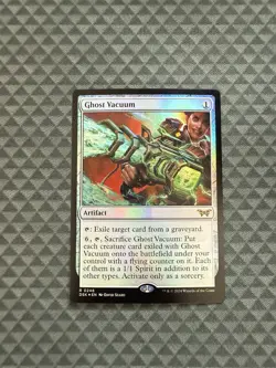 MTG Ghost Vacuum #0248 Foil Rare Duskmourn: House of Horror (DSK) - Image 1