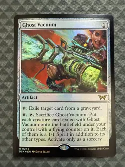 MTG Ghost Vacuum #0248 Foil Rare Duskmourn: House of Horror (DSK) - Image 2