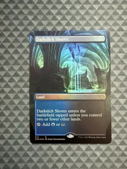 MTG Darkslick Shores #372 Foil Borderless Rare Phyrexia: All Will Be One (ONE) - Image 1
