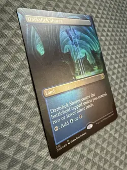 MTG Darkslick Shores #372 Foil Borderless Rare Phyrexia: All Will Be One (ONE) - Image 2