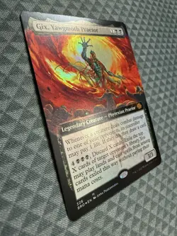 MTG Gix, Yawgmoth Preator #326 Foil Extended Art Mythic The Brothers’ War (BRO) - Image 2