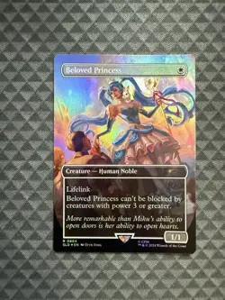 MTG Beloved Princess #0804 Rainbow Foil Rare Secret Lair Drop Series (SLD) - Image 1