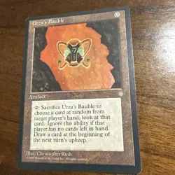 Magic: The Gathering Urza's Bauble MTG Ice Age Near mint / NM+ Rare Artifact - Image 1