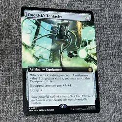 MTG Doc Ock's Tentacles (Extended Art) Non-Foil NM Spider-Man Magic 0277 - Image 1