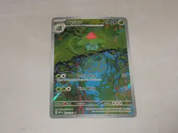 2023 Pokemon Scarlet & Violet 151 MEW RARE Illustration #167 Ivysaur HOLO IR - Image 1