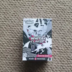 Pokemon TCG White Flare Booster Bundle 6 Packs Sealed English - Image 1