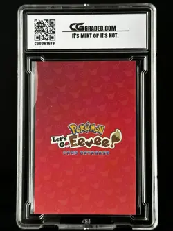 2025 SLEEPING Sylveon CG Pristine 10 Card Database Lets Go Eevee CGC PSA Pokemon - Image 2