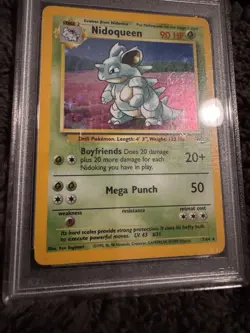 Pokemon TCG Jungle Nidoqueen Holo Card PSA 9 Unlimited - Image 4