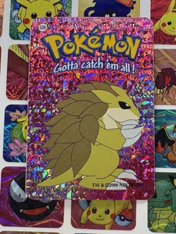 Pokemon 151 Vintage Pocket Monsters Vending HOLO Prism Sticker 2000 Nintendo - Image 1