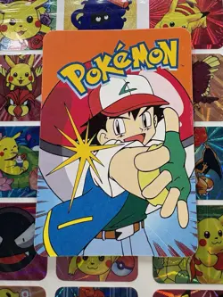 Pokemon 151 Vintage Pocket Monsters Vending HOLO Prism Sticker 2000 Nintendo - Image 5