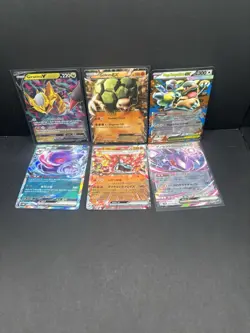Pokemon EX Card Lot Giratina V Mega Kangaskhan Golem Reshiram Holo Bundle - Image 1