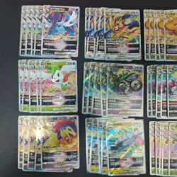 60*Lot Pokemon TCG RRR VSTAR Hisuian Samurott/Dragonite/Unown Holo #6 KB72 - Image 2