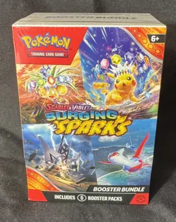 Pokemon TCG Surging Sparks Booster Bundle Factory Sealed - Image 1