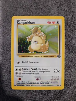 Pokemon - Kangaskhan Holo - Jungle 5/64 - Unlimited - NM - Image 1