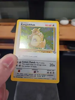 Pokemon - Kangaskhan Holo - Jungle 5/64 - Unlimited - NM - Image 3