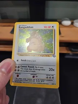 Pokemon - Kangaskhan Holo - Jungle 5/64 - Unlimited - NM - Image 4