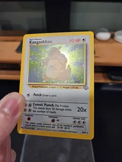 Pokemon - Kangaskhan Holo - Jungle 5/64 - Unlimited - NM - Image 5